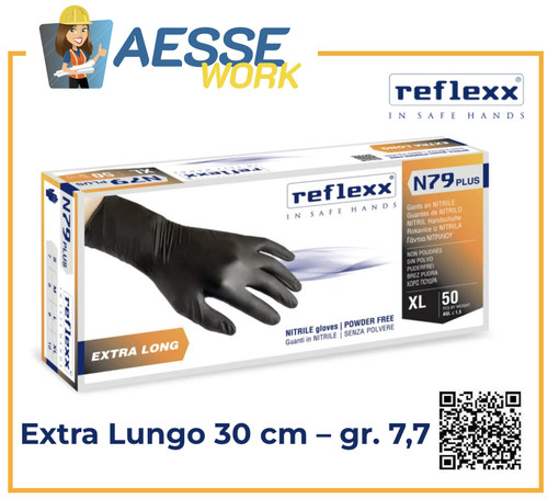 Guanti nitrile reflexx n79p - reflexx,