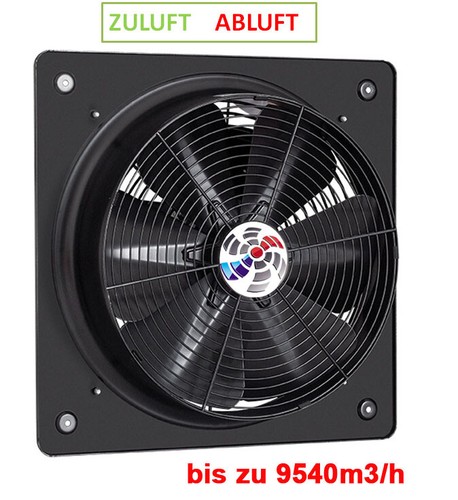 Ventilatore assiale 9540m - ³, h
