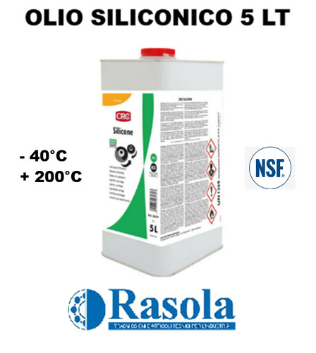 Olio siliconico 5lt - olio,