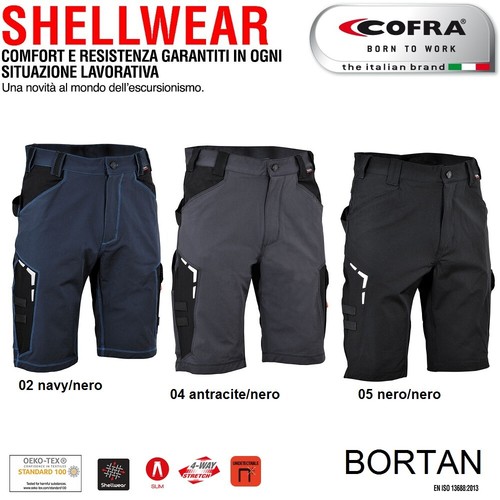 Pantaloncini lavoro bermuda