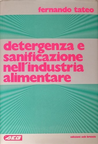 Detergenza sanificazione - detergenza, e
