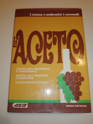 Aceto tecnologia industriale - l'aceto,
