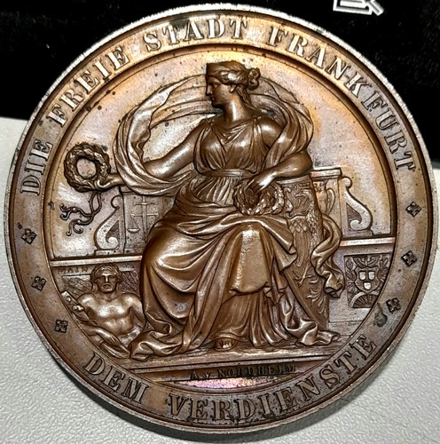 Medaglia francoforte 1864 - francoforte,