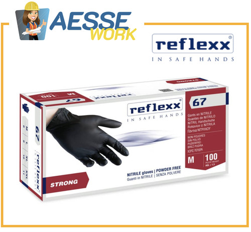 Guanti nitrile reflexx 67 - guanti,