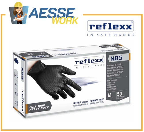 Guanti nitrile reflexx - guanti,