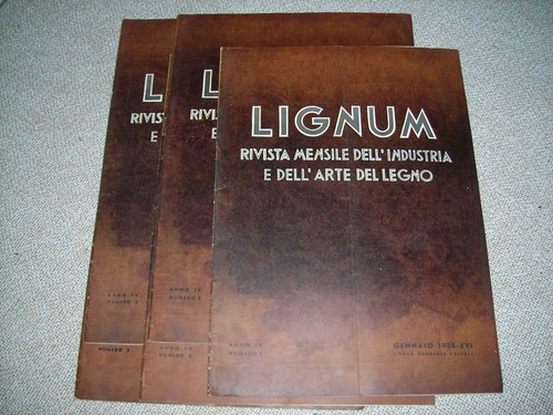 Lignum rivista dell industria - rivista, dell'industria