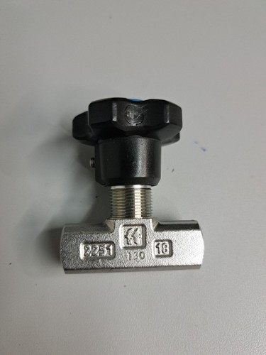 Valvola spillo inox 8 - valvola,